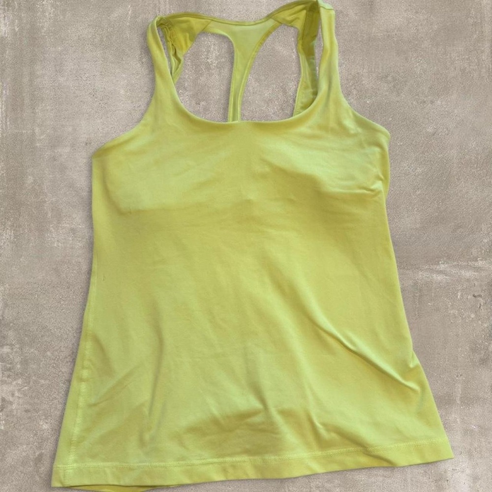 Under Armour Neon Yellow Tank Top